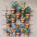 This creative solution combines trellising with stacking. From Red Envelope.